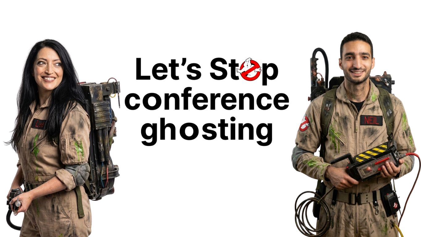 We are the Ghostbusters. Let's Stop conference ghosting. The first Behavioral Intelligence platform for personalized AI driven follow ups